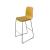 Noom 50 Polypropylene Armless Cantilever Bar Stool