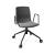 Noom 50 Polypropylene Swivel Gaslift Chair w/Castors & Arms