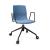Noom 50 Polypropylene Swivel Gaslift Chair w/Castors & Arms