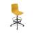 Noom 50 Polypropylene Swivel Gaslift Draughtman Chair w/5 Spoke Castors