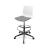 Noom 50 Polypropylene Swivel Gaslift Draughtman Chair w/5 Spoke Castors