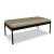 Nora Fabric/Metal Straight Seating Office Bench