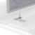Nova Fabric Desk Screen w/Metal Frame for HPL 55.1