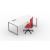 Nova O Executive Office Desk w/Metal Frame