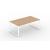 Nova O Executive Office Desk w/Metal Frame