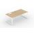Nova O Executive Office Desk w/Metal Frame