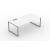 Nova O Executive Office Desk w/Metal Frame