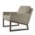 Nova Sled Wood Lounge Armchair