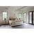 Summerland Fabric/Metal Panel Bed
