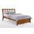 Spices Nutmeg Wood K-Series High/Low Platform Bed