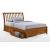 Spices Nutmeg Wood K-Series High/Low Platform Bed