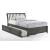 Spices Nutmeg Wood K-Series High/Low Platform Bed