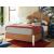 Seabrook Fabric/Wood Panel Bed, Queen Size