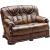 Oakman Leather/Eco-Leather Living Room Set