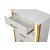 Obsession 5-Drawer Wood Veneer Chest with LED Lighting