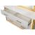 Obsession 6-Drawer Wood Veneer Dresser with LED Lighting