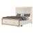 Obsession Queen Size Bed with Fabric Upholstered Headboard, Storage Drawers & LED Lighting