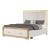 Obsession Bed with Fabric Upholstered Headboard, Storage Drawers & LED Lighting