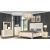 Obsession Fabric/Wood Regular Bedroom Set