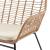 Antibes 2.0 Steel Rattan 4-Piece Patio Conversation Set w/Cushions