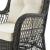 Fruttuo Swivel Steel Rattan 3-Piece Patio Conversation Set w/Cushions