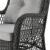 Fruttuo Swivel Steel Rattan 3-Piece Patio Conversation Set w/Cushions