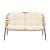 Pine 4-Piece Patio Conversation Set