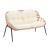 Pine 4-Piece Patio Conversation Set