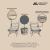 Ashland 3-Piece Patio Conversation Set w/Foot Ottomans