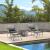 Ashland 3-Piece Patio Conversation Set w/Foot Ottomans