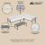 Sunnyside Corner Patio Conversation Set w/Table