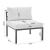 Sunnyside Corner Patio Conversation Set w/Table