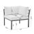 Sunnyside Corner Patio Conversation Set w/Table