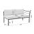 Sunnyside Corner Patio Conversation Set w/Table