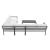 Sunnyside Corner Patio Conversation Set w/Table