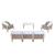 Vine 4-Piece Patio Conversation Set