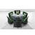 Nightingdale Black 7-Piece Rattan Outdoor Dining Set