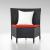 Nightingdale Black 7-Piece Rattan Outdoor Dining Set