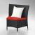 Nightingdale Black 7-Piece Rattan Outdoor Dining Set