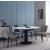 Oden Rotating Extension Dining Table with Carrera Style Porcelain Top