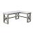 Talmar L-Shape Writing Desk w/Marble Top