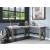Talmar L-Shape Writing Desk w/Marble Top