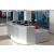 Ofimat Countertop U-Shape Reception Desk, ADA Compliance