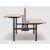 Ogi Drive Twin-Motor Sit-Stand Office 2-Desk Bench w/Common Cable Tray, W78.7