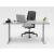 Ogi Drive Manual Height Adjustment Office Single Desk, W62.9