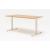 Ogi T Office Single Straight Desk, W62.9