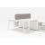Ogi M Office Straight 2-Desk Bench w/Managerial Storage