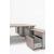 Ogi U Office Straight Bench w/Managerial Storage, W62.9