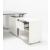Ogi Y Office Straight Bench w/Managerial Storage