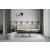 Stilt Fabric Office 3 Seater Sofa w/Metal Legs